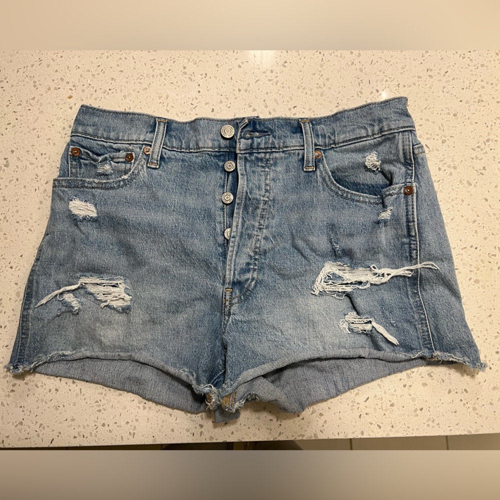 Gap Light Blue Jean Shorts